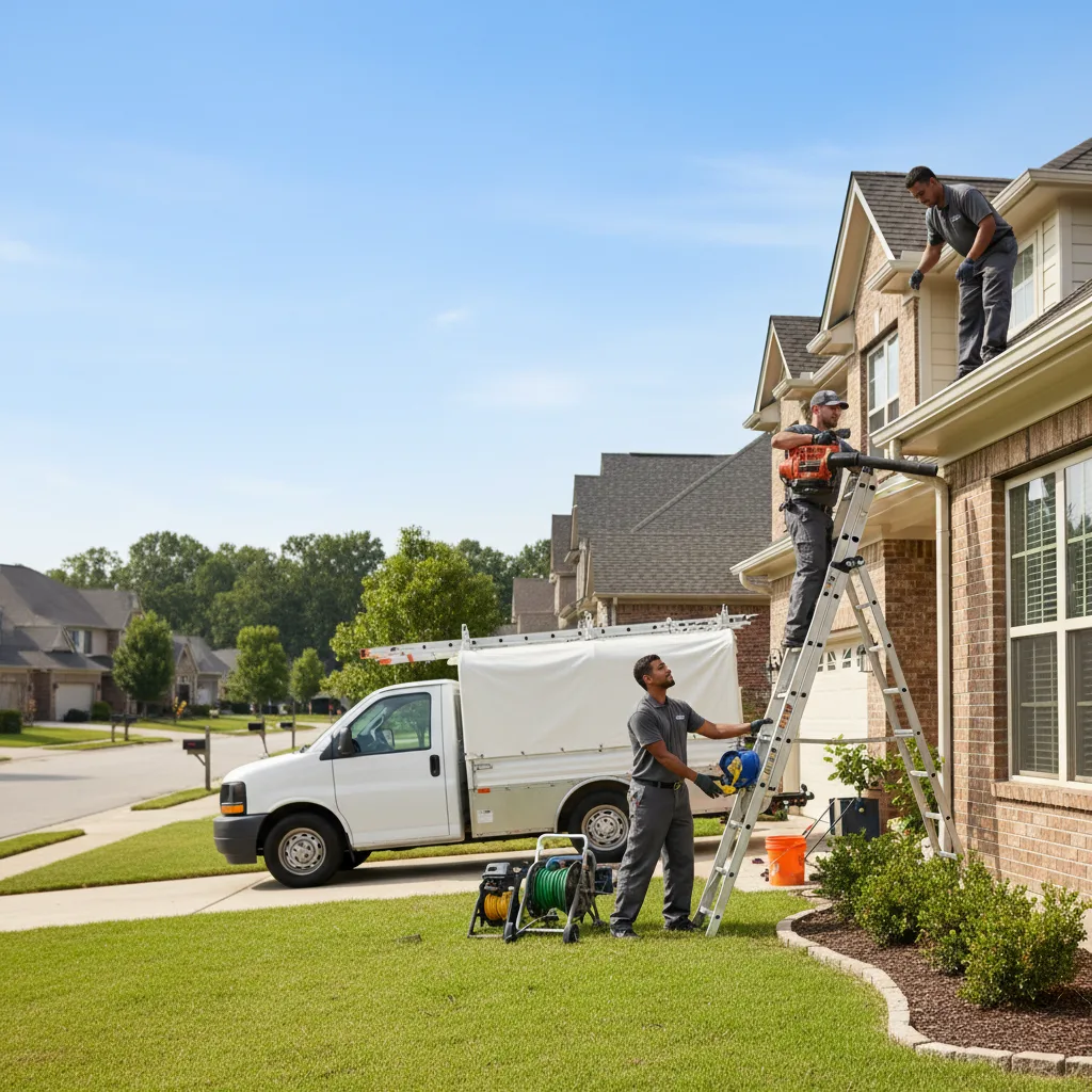 Home Gutter Service in Aubrey, TX near me